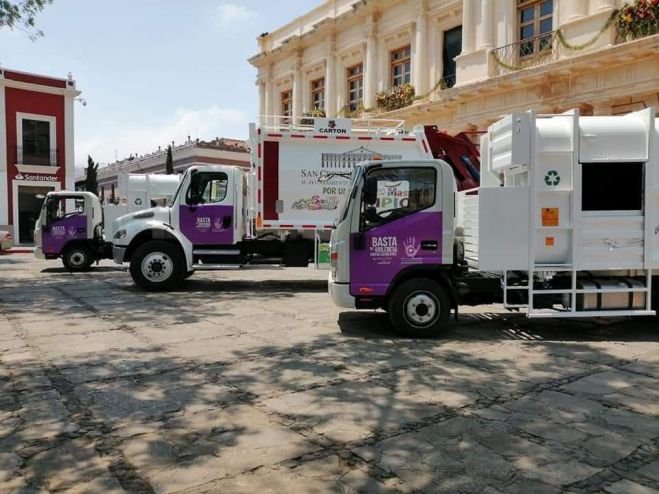 LA DIRECCION DE LIMPIA MUNICIPAL REDOBLA ESFUERZOS EN LA LIMPIEZA DE LA CIUDAD DE SAN CRIST&Oacute;BAL DE LAS CASAS