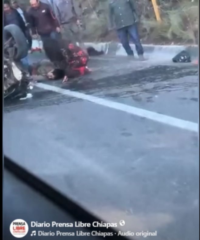 Volcadura deja dos personas lesionadas en Rancho Nuevo