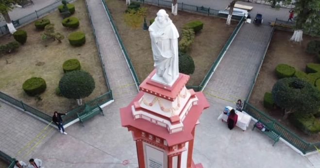 Inaugura Fabiola Ricci la restauración del monumento dedicado a Fray Bartolomé de Las Casas