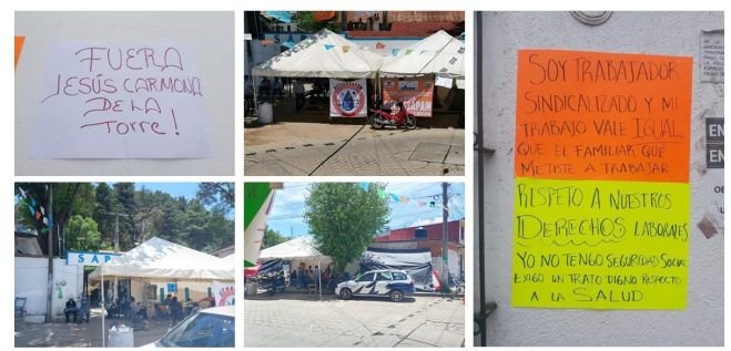 A 8 dias de huelga  trabajadores de Sitrassapam no han sido atendidos