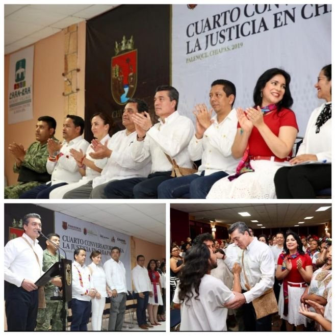 En materia de justicia y seguridad, en Chiapas caminamos en un solo frente: Rutilio Escand&oacute;n
