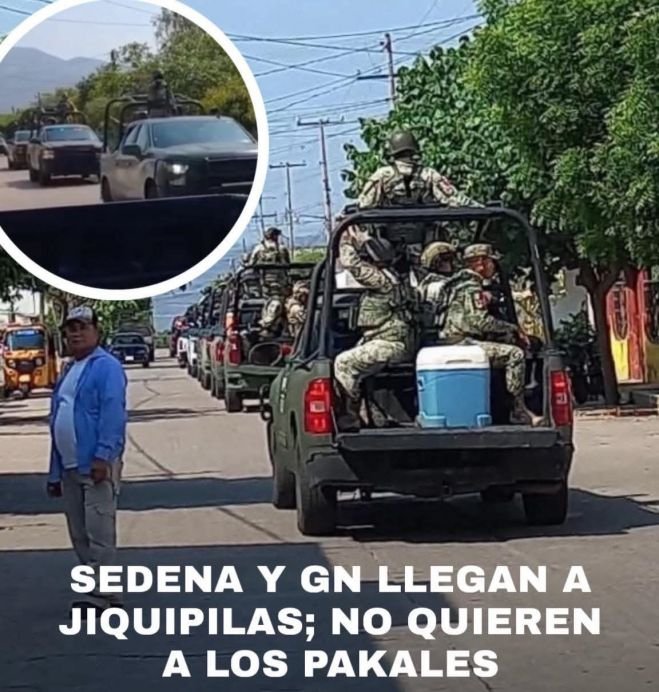 SEDENA Y GUARDIA NACIONAL TOMAN EL CONTROL DE LA SEGURIDAD EN JIQUIPILAS; POBLADORES RECHAZAN A “LOS PAKALES”