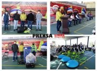 Regi&oacute;n Altos recibe material deportivo de CEDEM