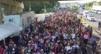 CARAVANA DENOMINADA EL NI&Ntilde;O, SALE DEL SUR DE M&Eacute;XICO