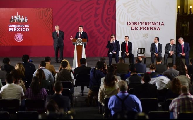 Rutilio Escandón reitera apoyo a AMLO en la atención del tema migratorio