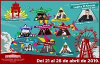Cartelera oficial de la Feria de la Primavera y de la Paz 2019.