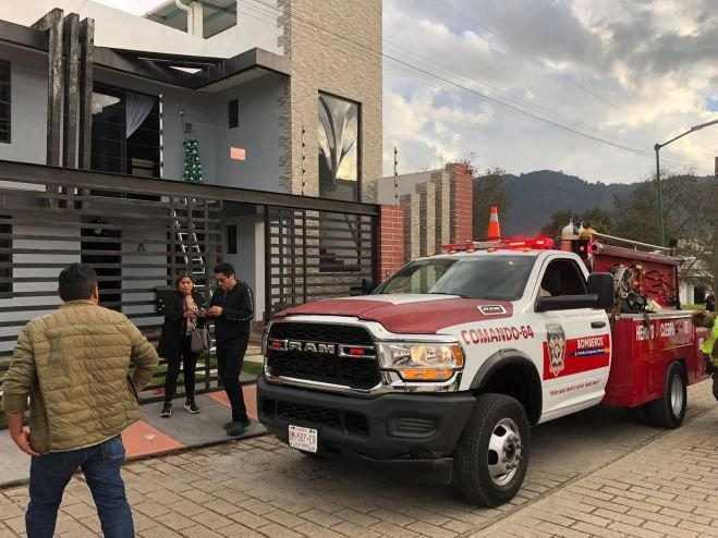Fuga de gas provoca explosión dentro de una vivienda en San Cristóbal