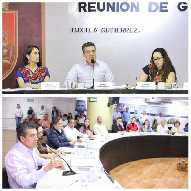 En equipo, lograremos garantizar la seguridad y el bienestar de las y los chiapanecos: Rutilio Escandón