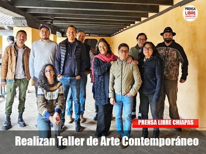 Realizan Taller de Arte Contemporáneo 