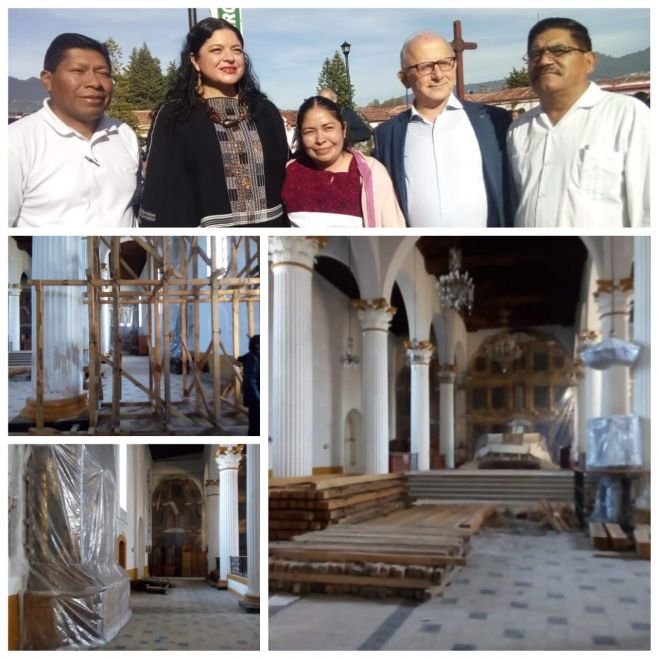 El recurso para concluir la restauración de la Catedral está garantizado: Alejandra Frausto