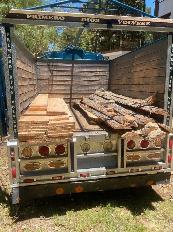 Decomisan madera por tala ilegal en zona de conservaci&oacute;n de SCLC