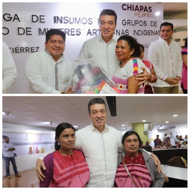 Impulsar a mujeres artesanas es dar identidad y permanencia a pueblos de Chiapas: Rutilio Escand&oacute;n