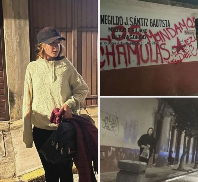 Detienen a extranjeros por vandalizar fachadas en San Cristóbal