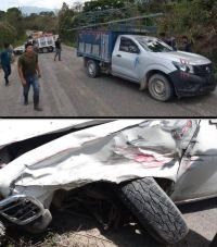 Accidente en Santa Elena, Ocosingo, deja un lesionado