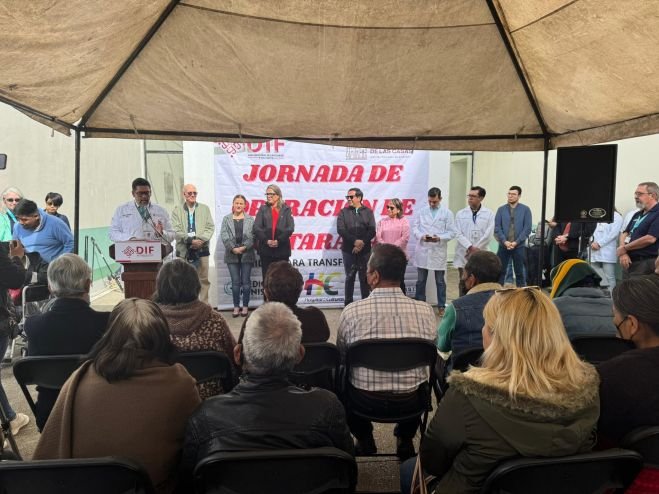 Inicia jornada de operaciones de cataratas en San Cristóbal de Las Casas