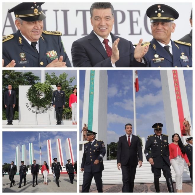 Conmemora Rutilio Escand&oacute;n Aniversario de la Gesta Heroica de los Ni&ntilde;os H&eacute;roes de Chapultepec