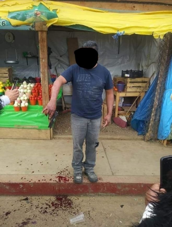 Sujeto intenta matar de un balazo  a una menor en Chamula