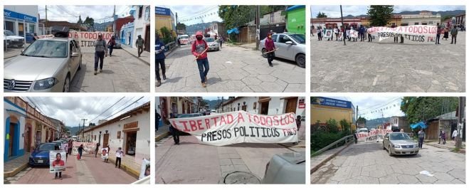 FNLS realiza marcha pacífica en San Cristóbal