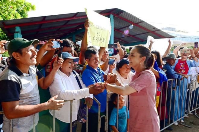 Desde Chiapas, Claudia Sheinbaum refrenda su compromiso con el campo, la cooperación internacional y la soberanía alimentaria