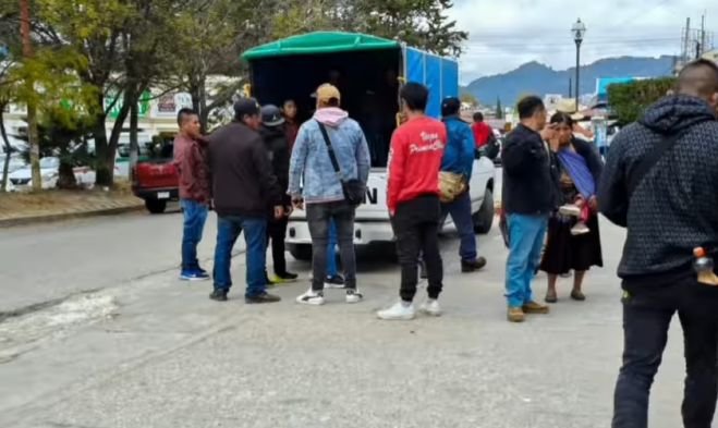 Transportistas de Oxchuc anuncian aumento en el pasaje a SCLC