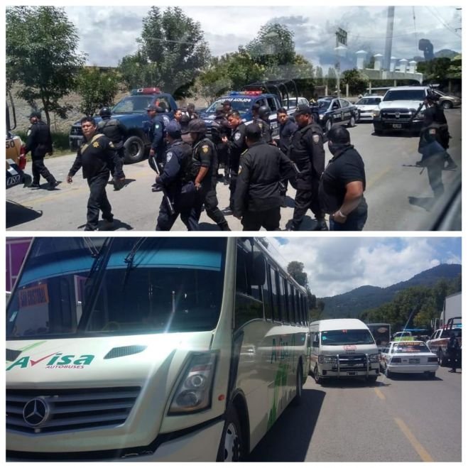 Normalistas denuncian represi&oacute;n de parte de autoridades policiacas en San Crist&oacute;bal