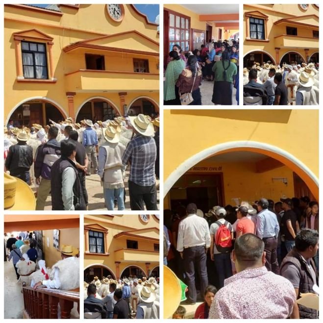 Autoridades municipales recuperan instalaciones de la presidencia municipal de Chamula