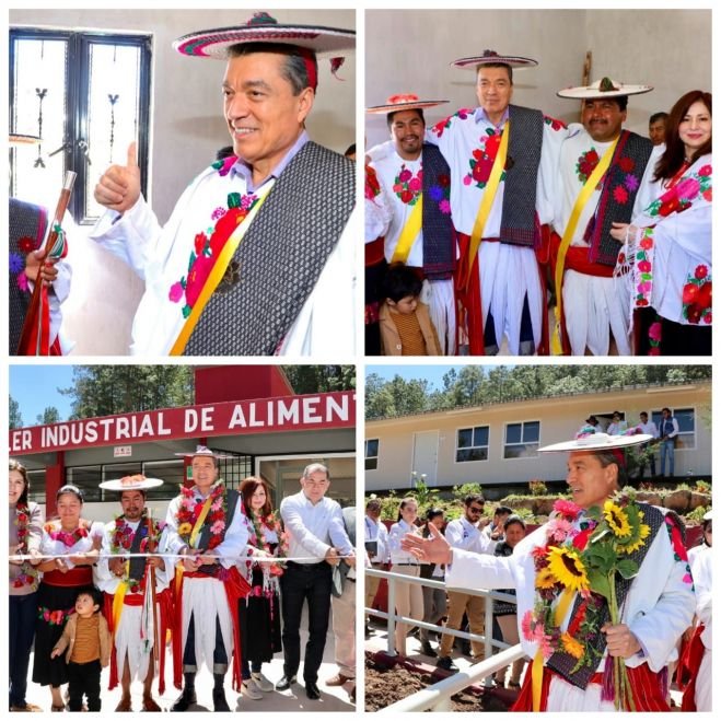 Inaugura Rutilio Escand&oacute;n Laboratorio de Alimentos con equipamiento en plantel del CECyTE, en Huixt&aacute;n