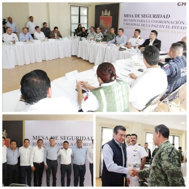 Desde los municipios, reforzamos acciones que garanticen la seguridad de Chiapas: Rutilio Escand&oacute;n