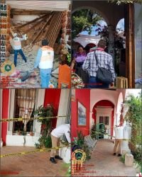 Se desploma loza catalana en inmueble del Centro Histórico de SCLC
