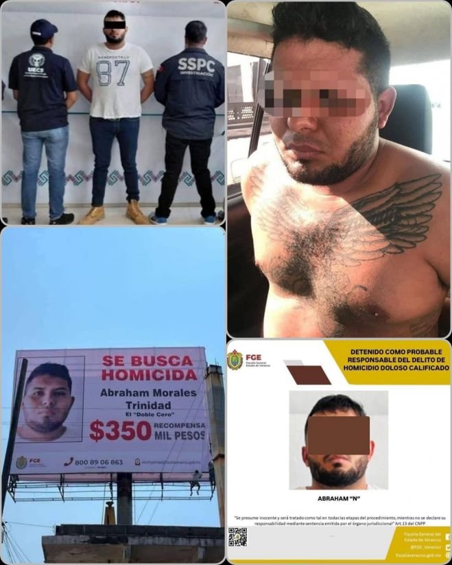 FUE DETENIDO EL DOBLE CERO EN TUXTLA GUTIÉRREZ.