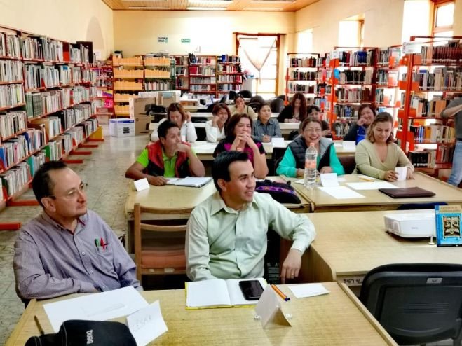 CAPACITAN A PERSONAL DE 9 BIBLIOTECAS P&Uacute;BLICAS DE SCLC