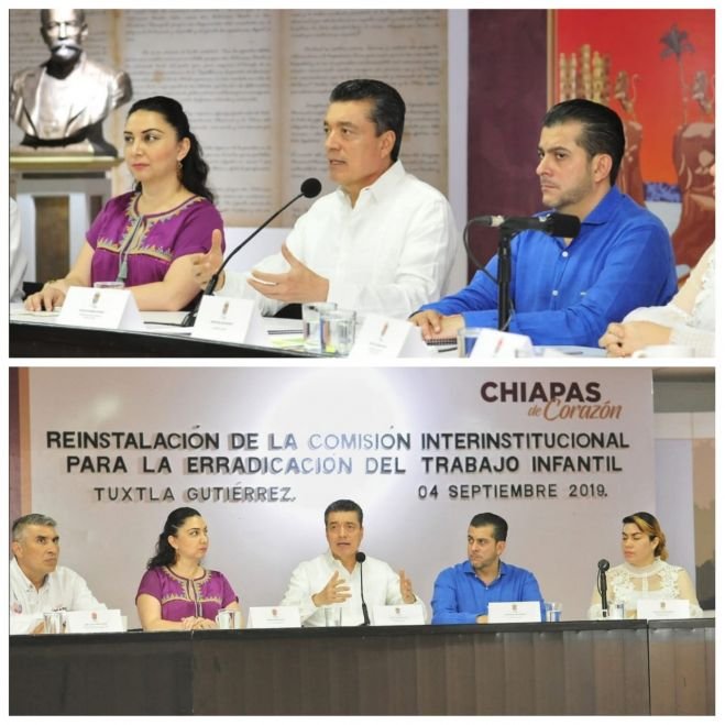 Para un mejor Chiapas, indispensable prevenir y luchar contra el trabajo infantil: Rutilio Escand&oacute;n