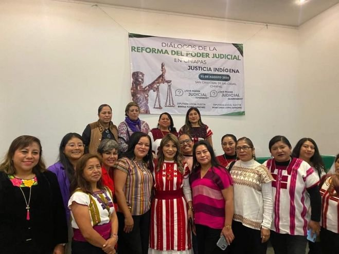 Realizan Foro "Diálogos de la Reforma del Poder Judicial en Chiapas, justicia indígena"