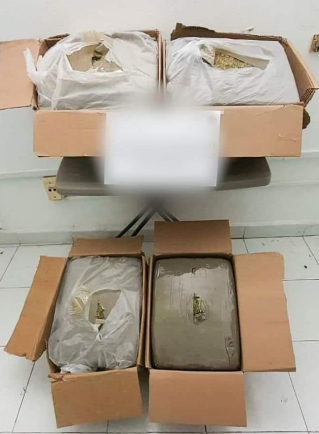 Aseguran marihuana en empresa de paqueter&iacute;a en San Crist&oacute;bal