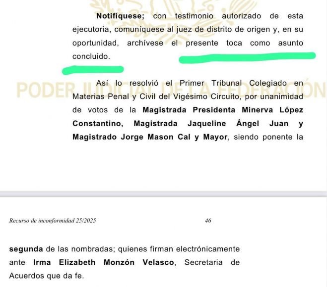 Fue legal la restitución de inmuebles en la Caja Popular San Juan Bosco
