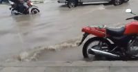 Fuertes lluvias colapsan drenajes, inundan calles y dejan veh&iacute;culos varados 