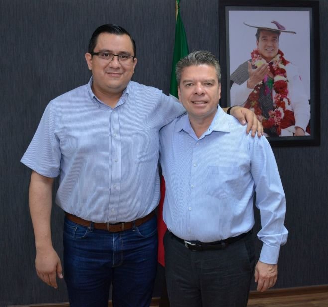 Se re&uacute;ne Ismael Brito con el delegado federal de Programas Integrales de Desarrollo en Chiapas