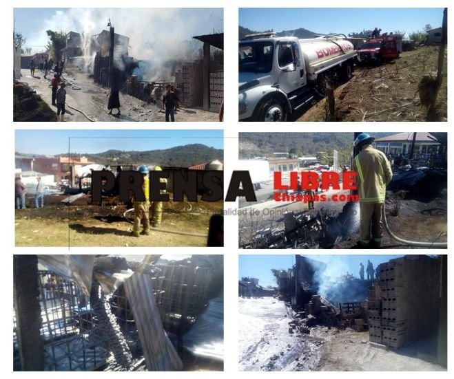 DAÑOS MATERIALES DEJA EXPLOSIÓN DE DEPOSITO CLANDESTINO DE DIÉSEL