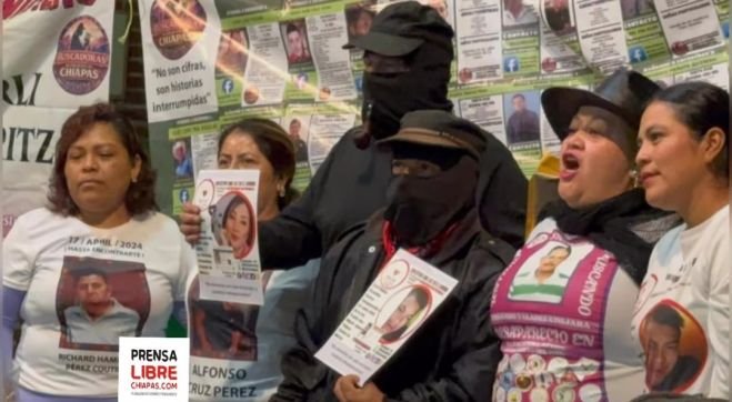 Buscadoras y EZLN acuerdan b&uacute;squeda en el Ajusco