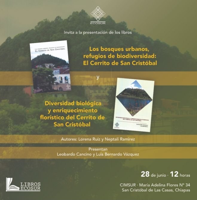 El 28 de junio presentar&aacute;n libros sobre &ldquo;El cerrito de San Crist&oacute;bal