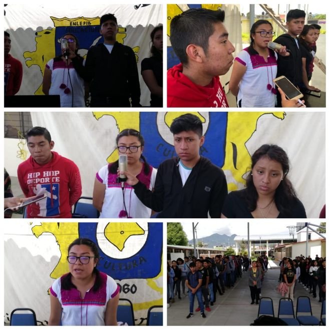 Toman instalaciones de la Normal &quot;Manuel Larraínzar&quot; en San Cristóbal de Las Casas 