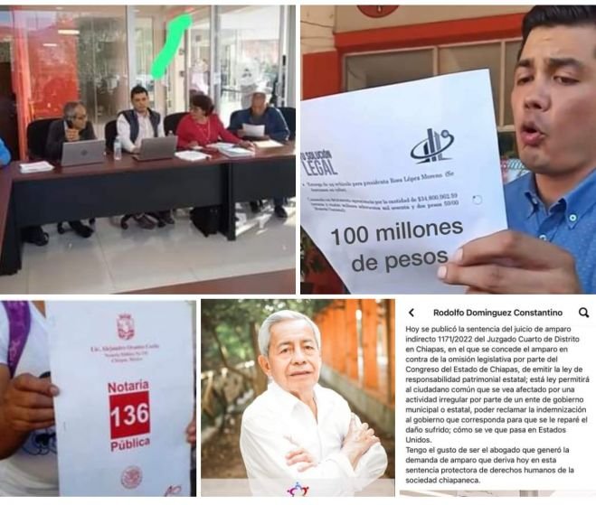 Irresponsablemente comprometen cerca de 100 millones de pesos con un abogado de Yajalón que les ofreció rescatarles sus privilegios.