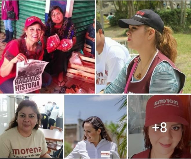 Mujeres de probada lealtad a Morena en el equipo de EHC 