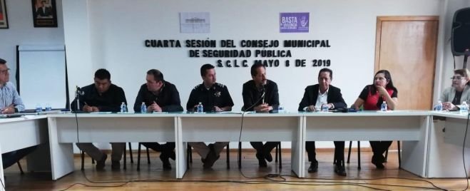 SE LLEVÓ A CABO LA  IV  SESIÓN ORDINARIA DEL CONSEJO MUNICIPAL DE SEGURIDAD PÚBLICA DE SCLC