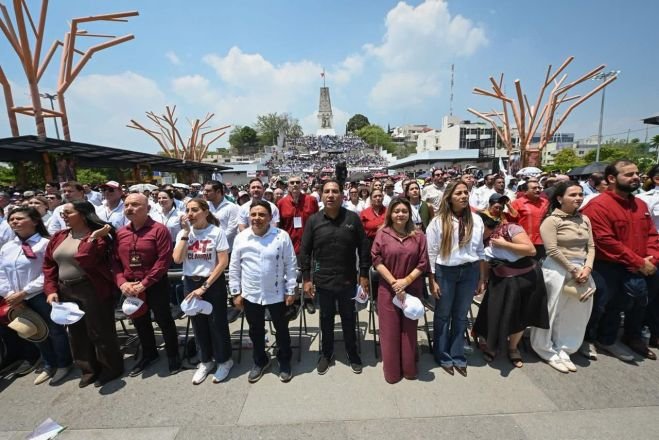 Desde Chiapas, respaldan a Claudia Sheinbaum a dos a&ntilde;os del triunfo del Segundo Piso de la Cuarta Transformaci&oacute;n