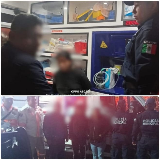 Localizan a mujer reportada como desaparecida en San Cristóbal de Las Casas