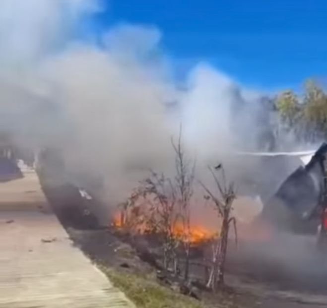 Se incendia vivienda por presunta explosión de gas 