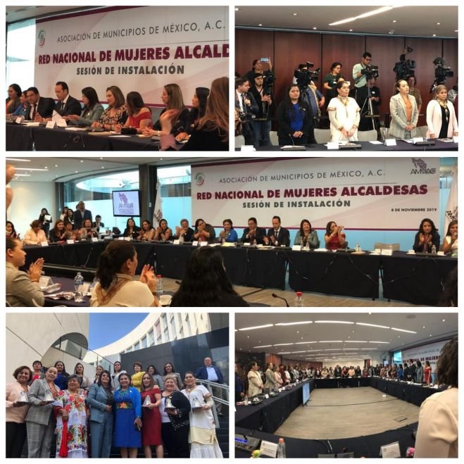 La Mtra. Jer&oacute;nima Toledo Villalobos tom&oacute; protesta en la instalaci&oacute;n de la Mesa Directiva de Red Nacional de Mujeres Alcaldesas en el Senado