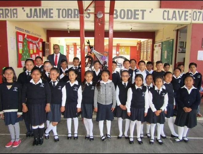 ALUMNOS DE 5º. GRADO GRUPO B ESCUELA JAIME TORRES BODET HOMENAJEARON A JOSÉ MARÍA MORELOS Y PAVÓN EN S.C.L.C.