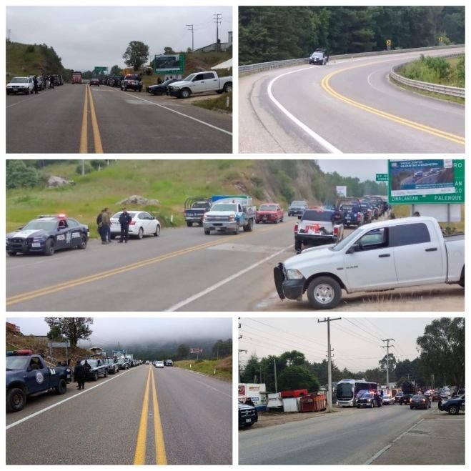 RECUPERAN UN AUTOBUS SECUESTRADO POR NORMALISTAS EN SAN CRISTÓBAL